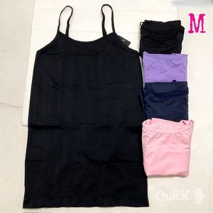 M - NWT 5 pcs Basic Women’s Camisoles